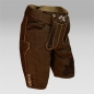 Preview: Original Leinen Floriani Lederhose kurz