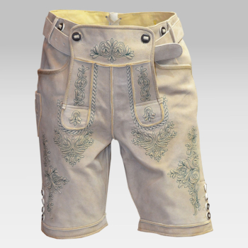 Lederhose AuSee mit Gürtel