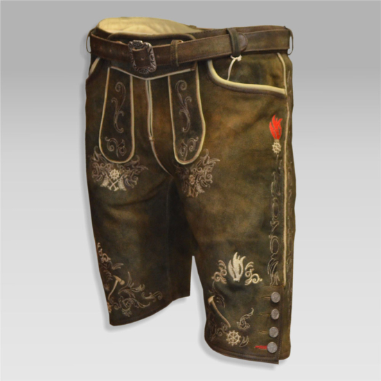 Preview: Damen Feuerwehr Lederhose "Grisi" 2.0 - Das Original