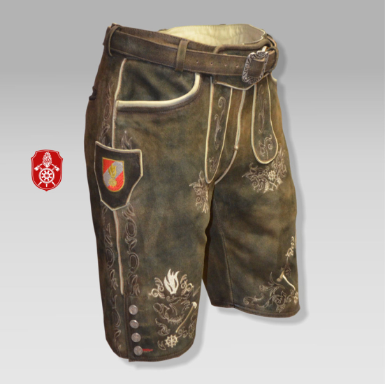 Preview: Damen Feuerwehr Lederhose "Grisi" 2.0 - Das Original