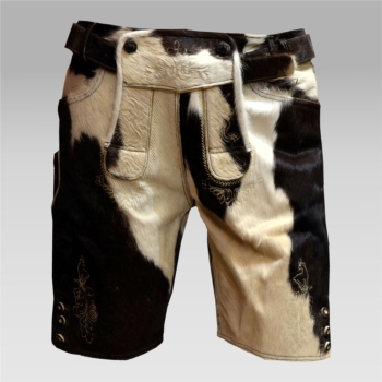 Kuhfell Lederhose "Sofort Verfügbar" Einzelstück Gr.52