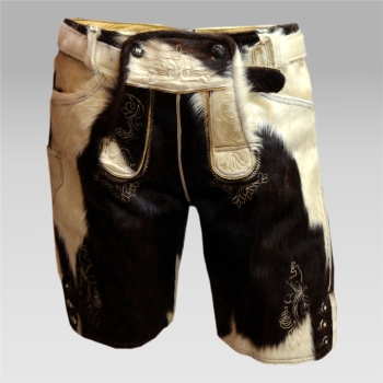 Kuhfell Lederhose "Sofort Verfügbar" Einzelstück Gr.52