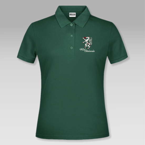 Wödsteirarin "Damen Polo grün"