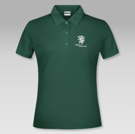 Preview: Wödsteirarin "Damen Polo grün"