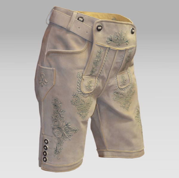 Lederhose AuSee mit Gürtel