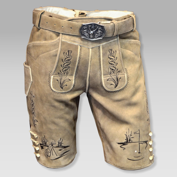 Lederhose kurz "SCHÖNES SPIEL"