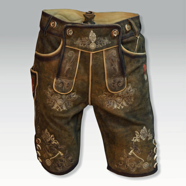 Feuerwehr Lederhose Grisu - Bayern