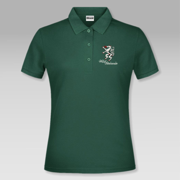 Wödsteirarin "Damen Polo grün"
