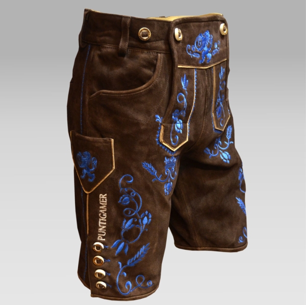 Kurze Puntigamer Lederhose