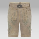 Lederhose AuSee mit Gürtel
