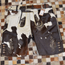 Kuhfell Lederhose "Sofort Verfügbar" Einzelstück Gr.52