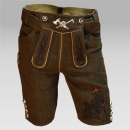 Original Leinen Floriani Lederhose kurz