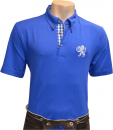 Puntigamer Trachten Polo Blau